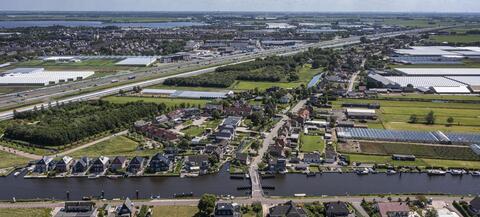 Luchtfoto Nieuwe Wetering